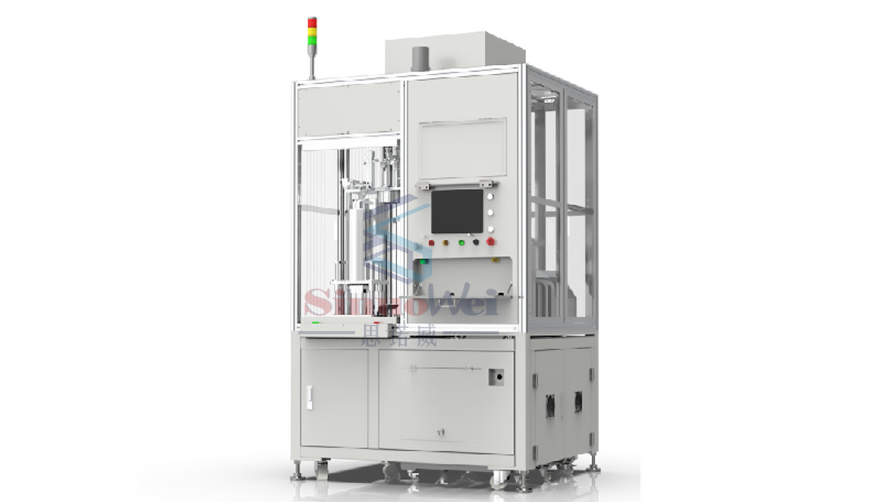 High Capacity Power Battery Assembly Line 99.9% Semi Automatic Helium Detector