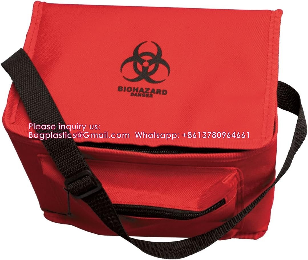 Medical Products Specimen Transport Bag: Insulated Biohazard Cooler For Healthcare Pros And Lab Specialists