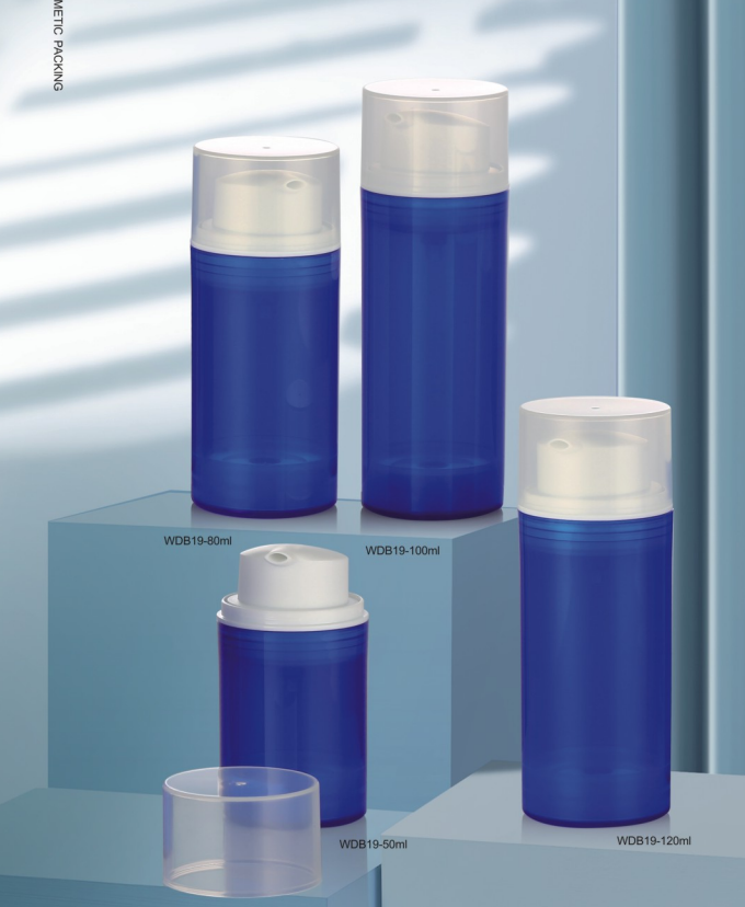 50ml 80ml 100ml 120ml PP Plastic Airless Cream Lotion Bottle Airless Treatment pump bottle