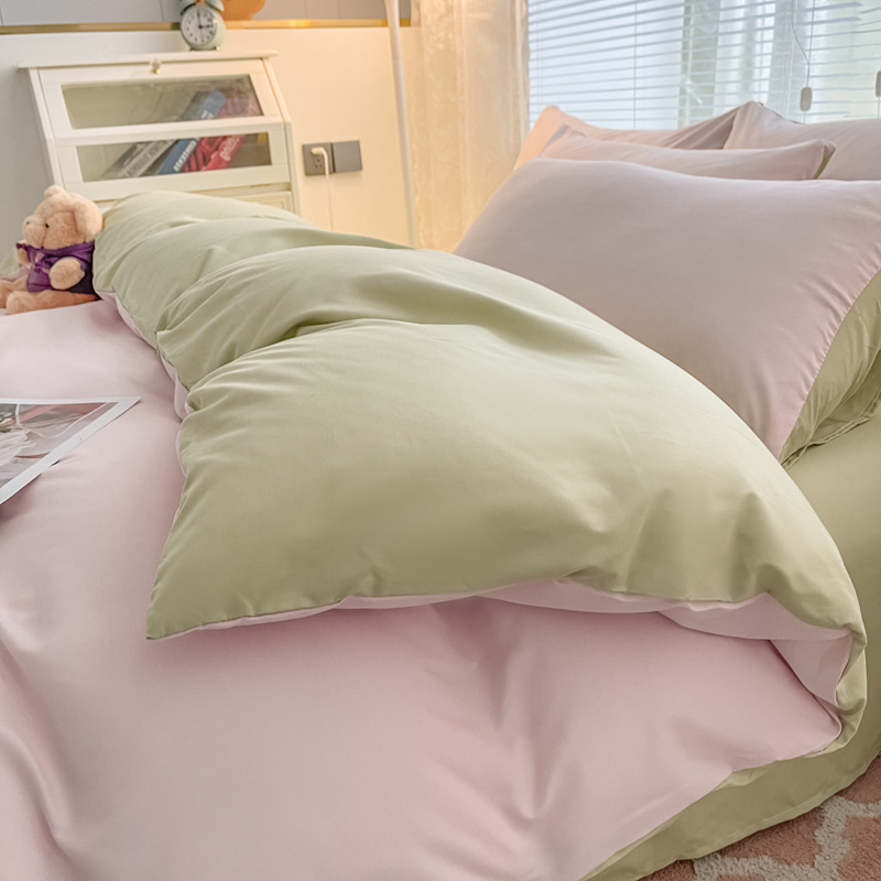 Silk Bedding Set Comforter Bed Sheet Quilt Cover Nondisposable Designer Bedding Sets