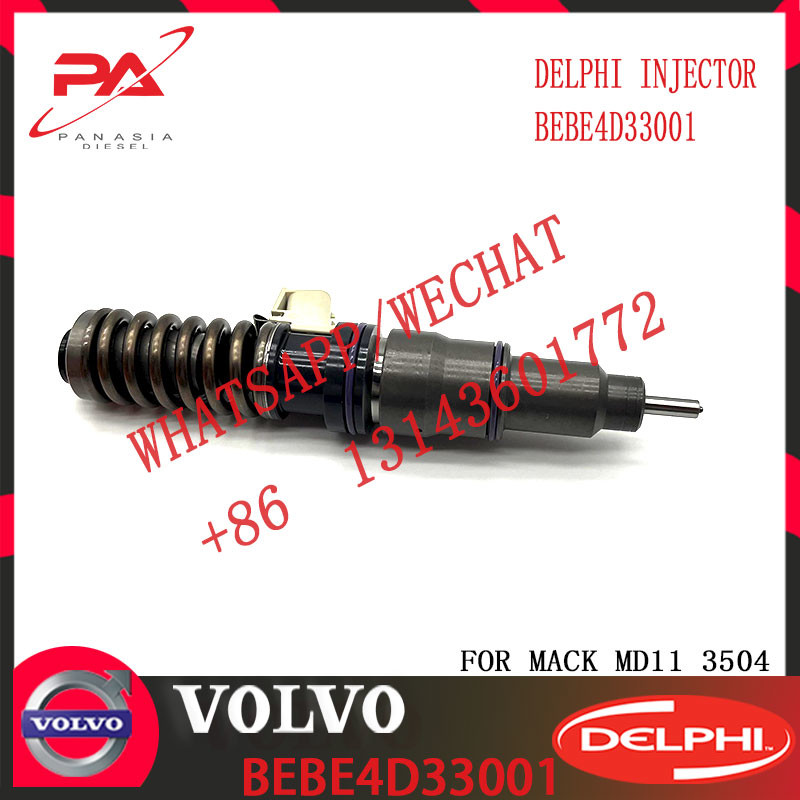Diesel Electronic Unit Fuel injector 20702362 BEBE4D09001 BEBE4D33001 for V-O-L-V MD11 3504