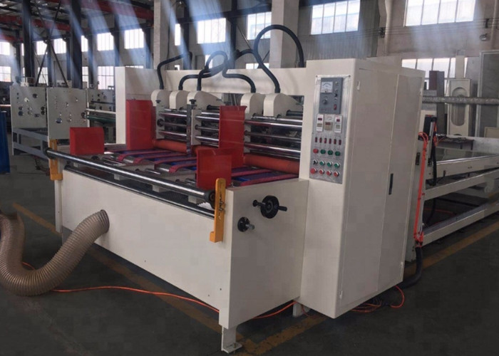 Electric Driven Thin Blade Slitter Scorer Machine Automatic Feeder Type