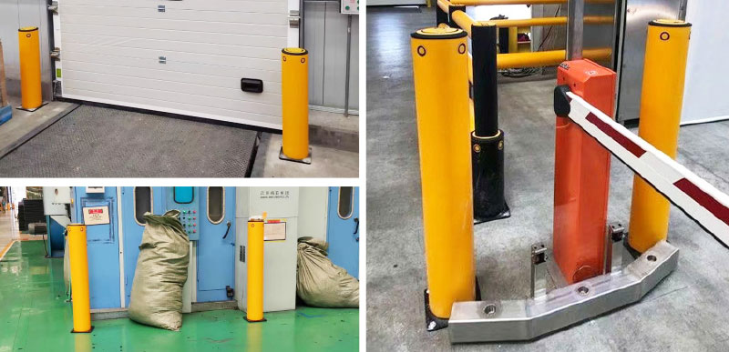 Safety Bollard Anti-collision Post Bollard Traffic Guardrails