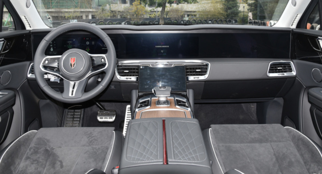 Hongqi E-HS9 2022 690km Qiyue edition with seven seats Large SUV Pure electric