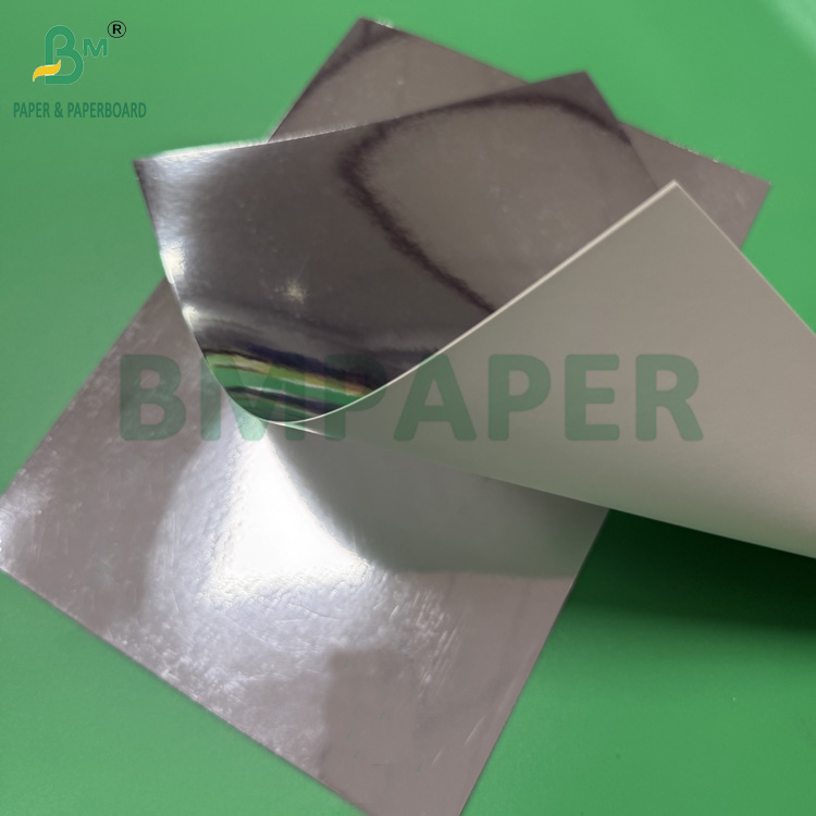 425g Metallic Silver Cardboard Sheets For Making Toothpaste Cases