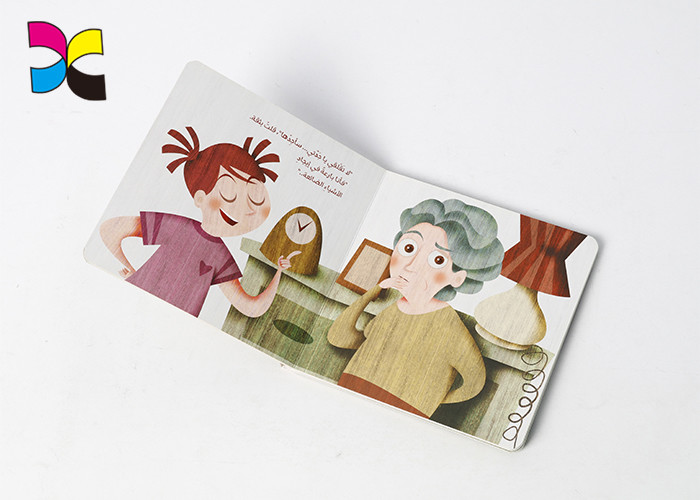 CMYK Color Children 's Book Printing And Binding Art Paper And Coated Paper Material