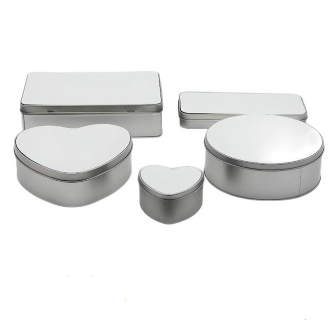 Custom Sulbimation Blanks Sublimation Metal Tin Box In All Sizes