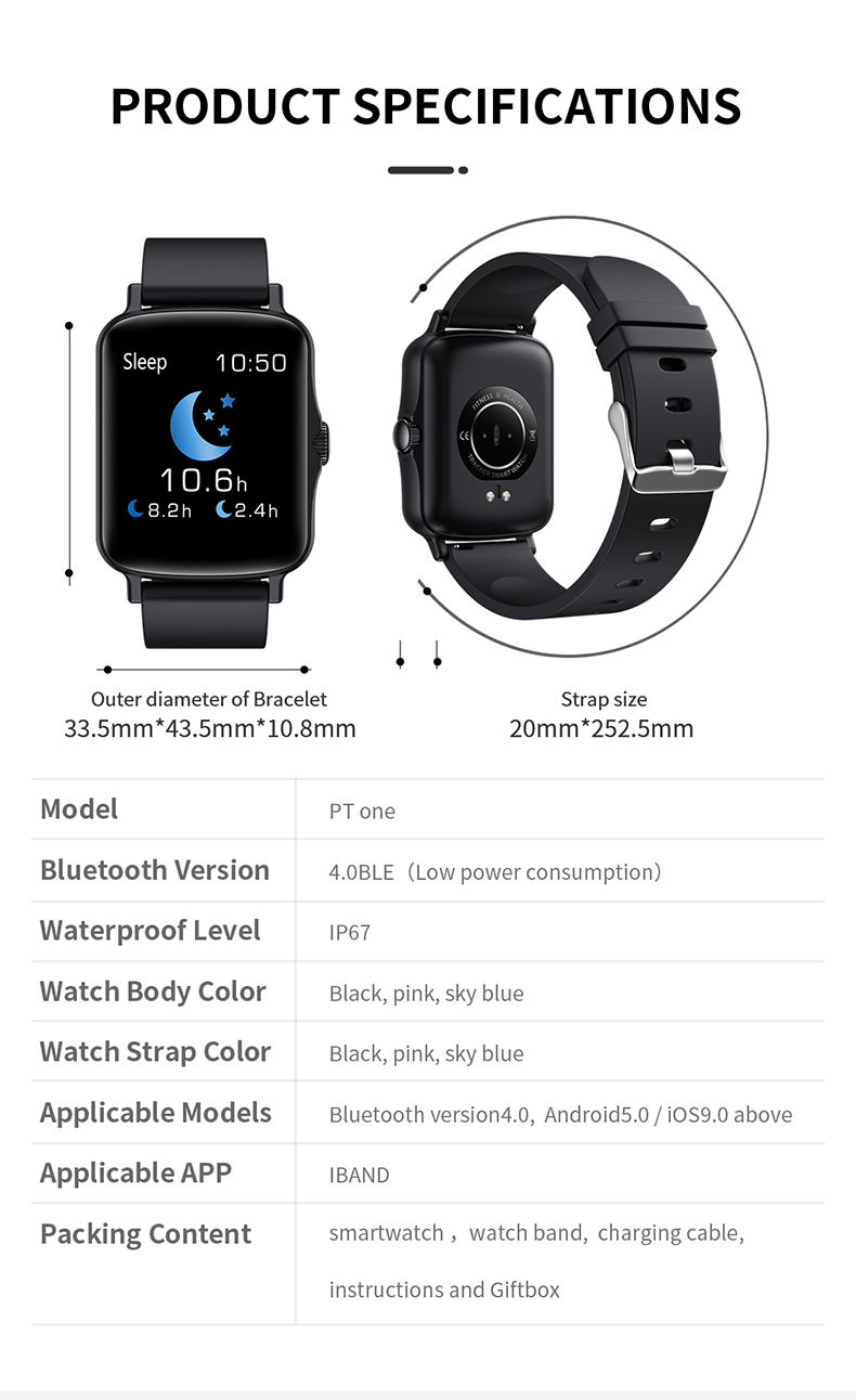 SKD8810 Full Touch Smartwatch 1.44inch 128*128 Capacitive Screen