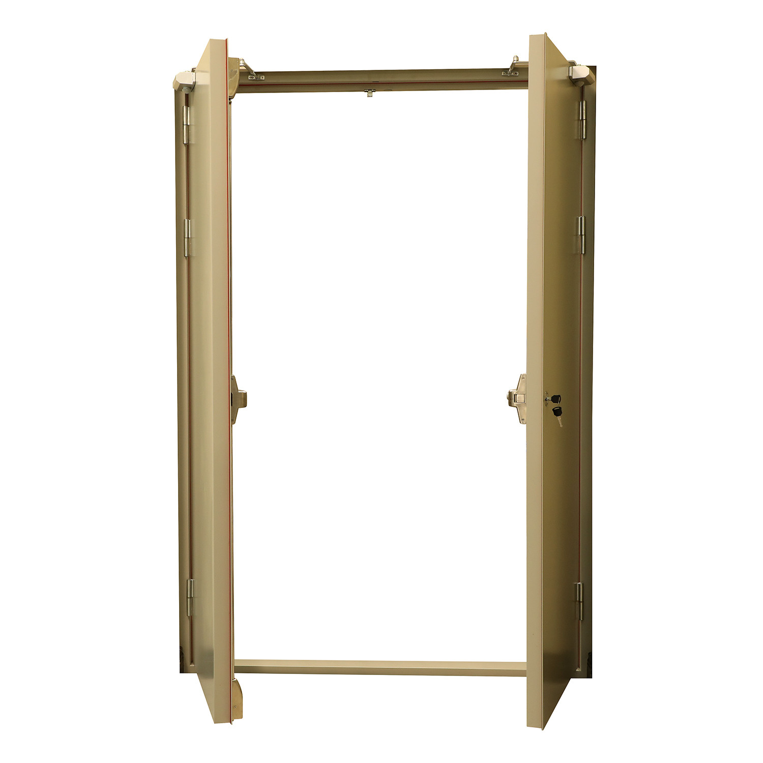 120mins Emergency Fire Rated Steel Doors For Apartment