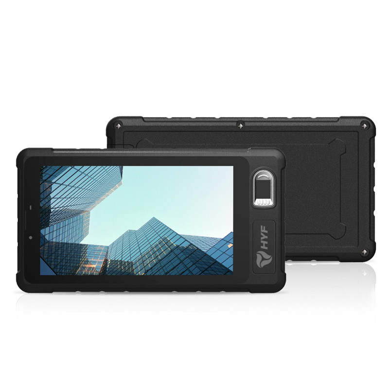 Rugged Android 10.1 Biometric Security Devices GMS Fingerprint OEM Tablet PC Touch Screen