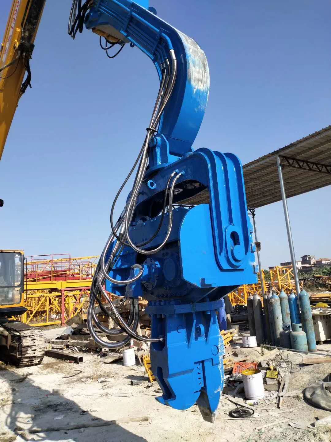 High Efficiency Excavator Pile Hammer Vibratory Sheet Pile Driver For Sany PC