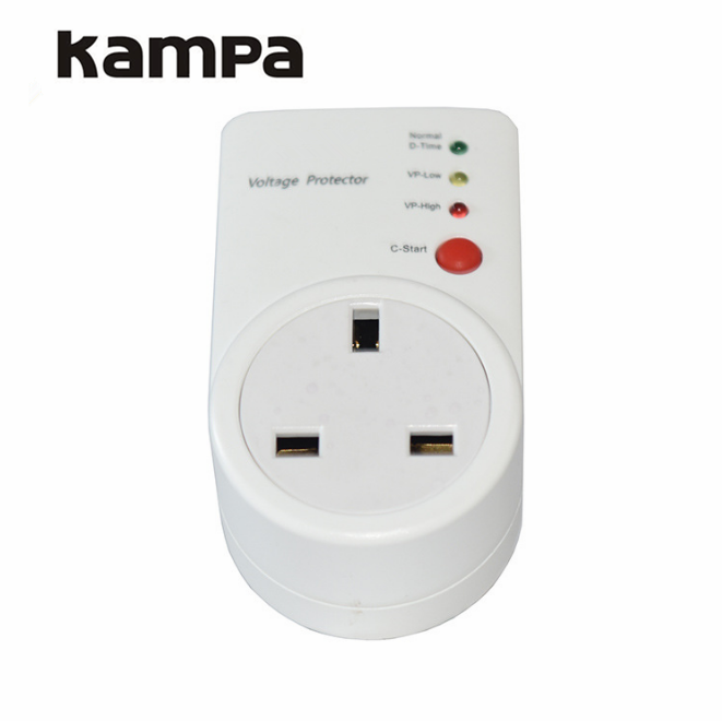 Automatic voltage protector for high low voltage protection with UK,US,AU,Universal socket