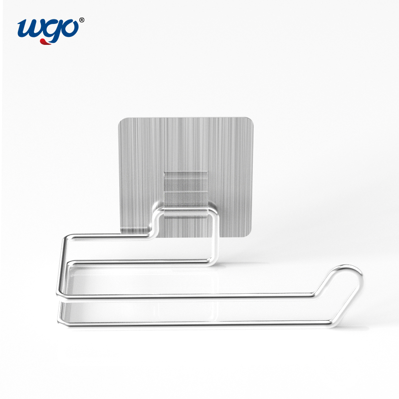 Self Adhesive Cleaning Products Holder Washable And Reusable Damage Free Wall Mount Grippers