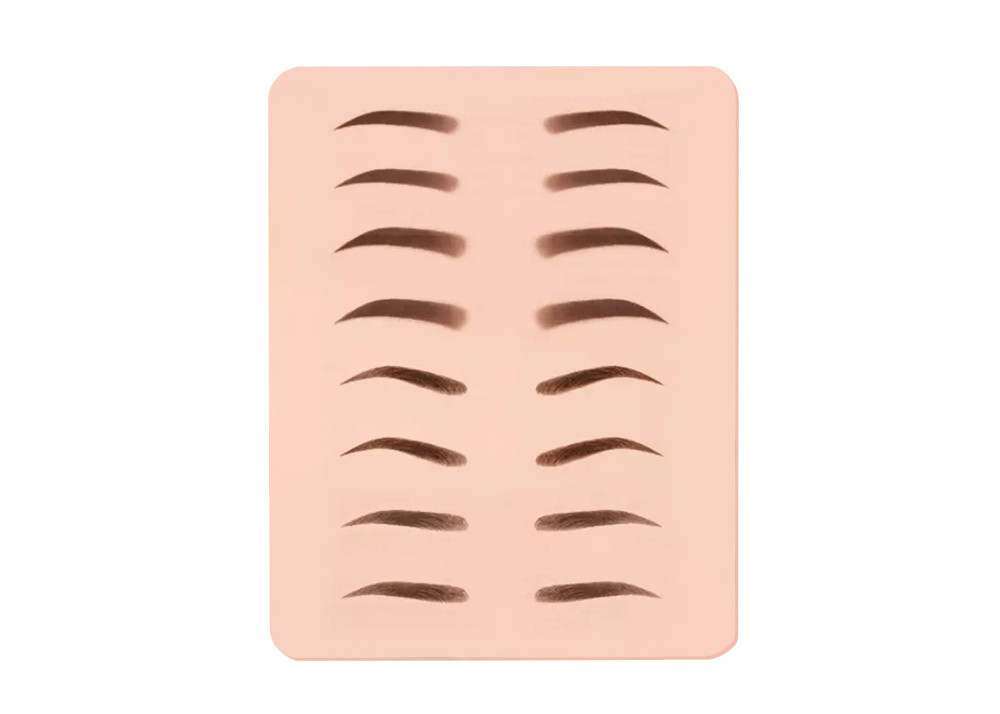 3D Blank Soft Silicone Permanent Makeup Practice Skin Microblading Latex