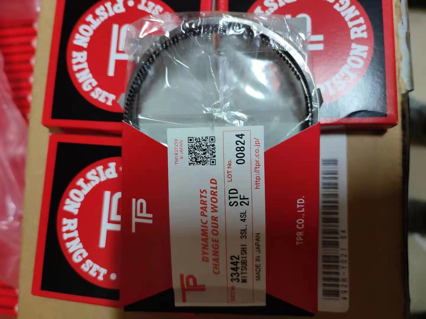 Engine Parts 31a17-00010 78mm S4l S4l2 TP Piston Rings For Forkilft Japan Tp 33442