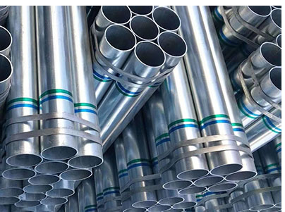 Galvanized Steel Pipe Steel Tube 0.21mm-0.50mm Thickness For Prefab House