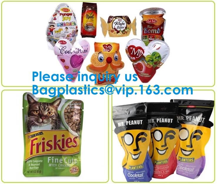 High Barrier Silver Packaging Bags,Aluminum Foil Stand Up Pouch With Spout For Baby Food Packaging Bagease, Bagplastics