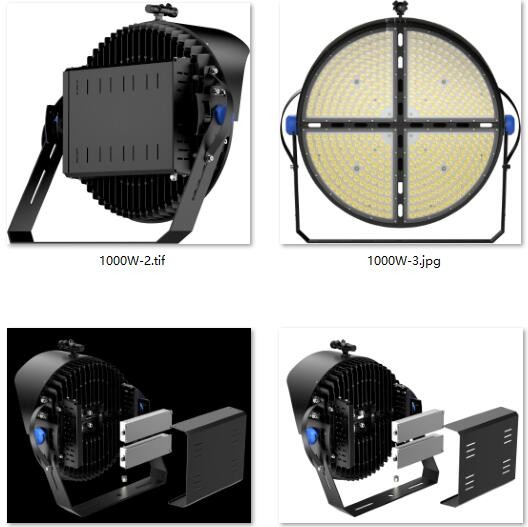 500w outdoor cob led street light floodlights 600w led football stadium lighting