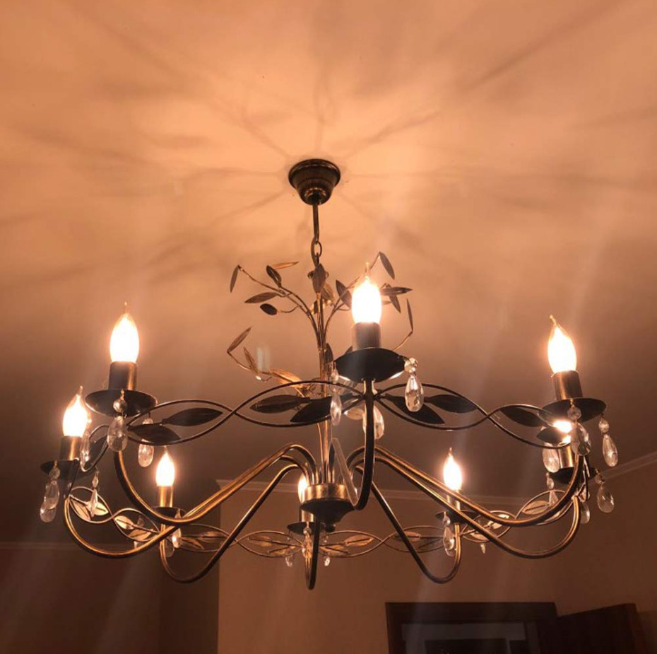 4W C35 Gold Tint 2200K E14 220V LED Filament Bulb amber led filament candelabra light bulb