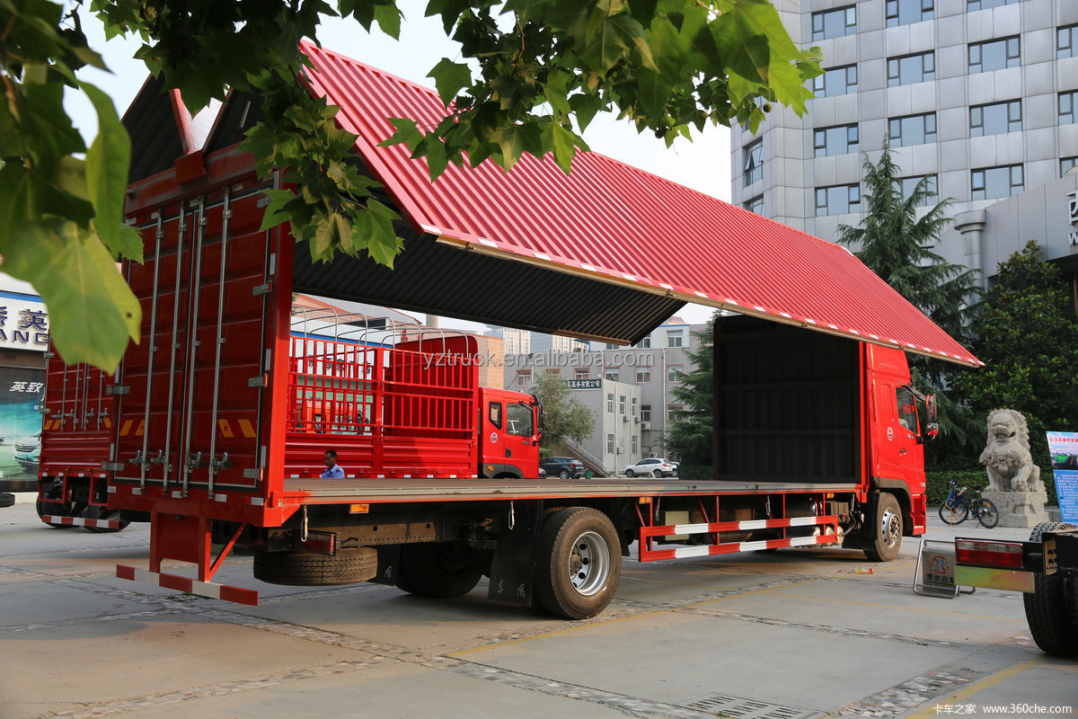 Dongfeng 4x2 Cargo Truck Van with 8.67 Ton Loading Capacity and Cummins 245 Hp Engine