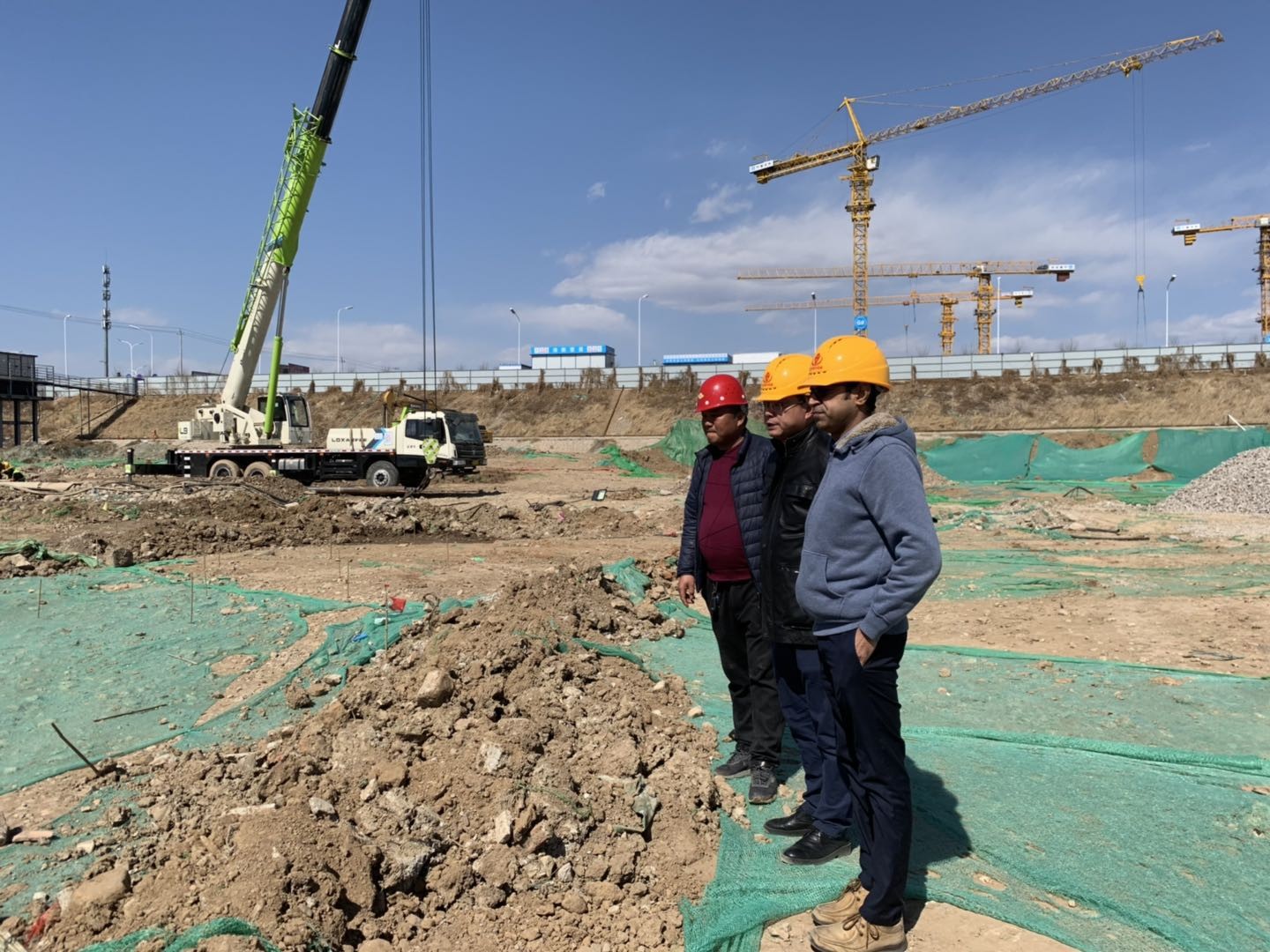 High Power 260 KW Vibroflotation Device / Compacted Pile Equipment