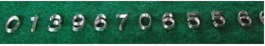 Radiographic Accessories X-Ray ID Markers Lead Letters Numbers for read figures