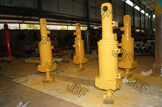 bulldozer hydraulic cylinder, spare part, part no. 4J4497 earthmoving part