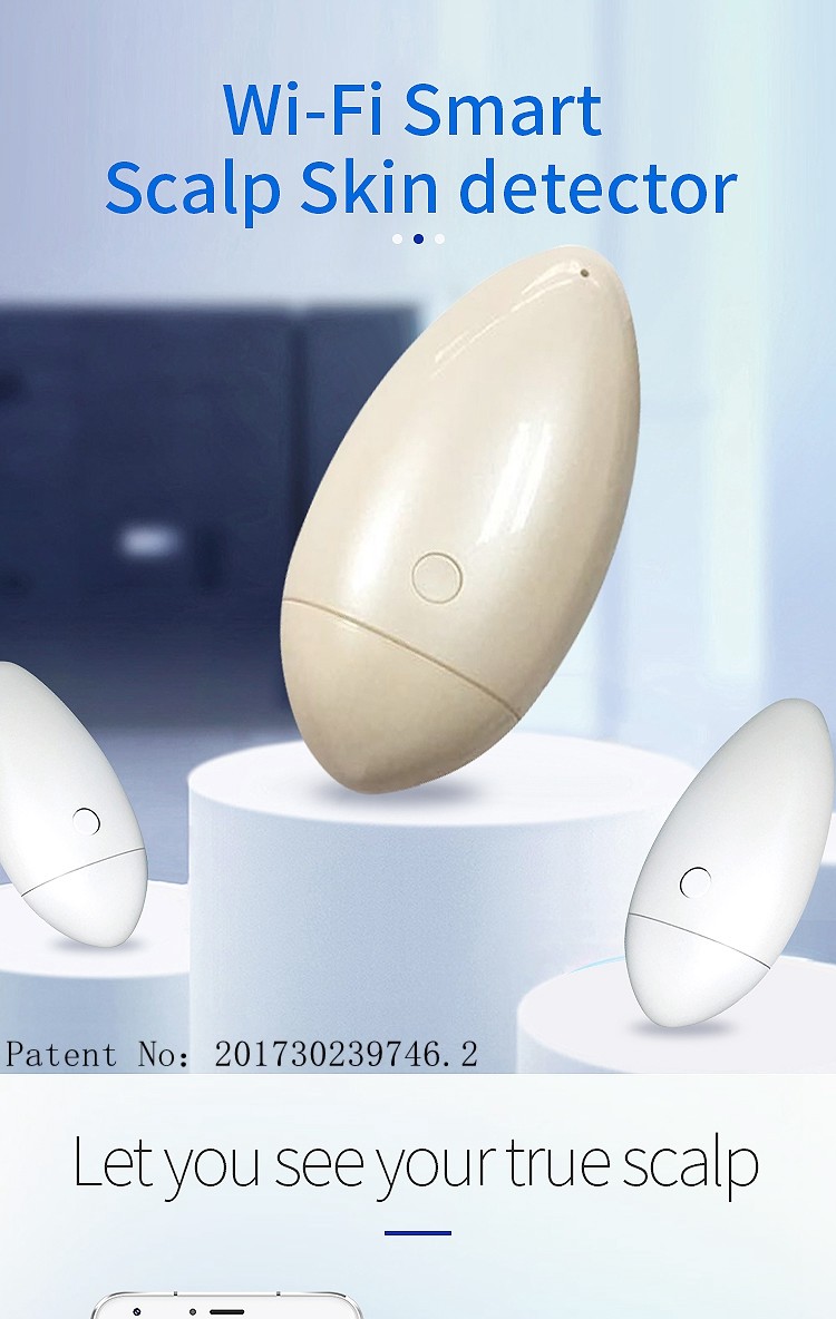 Magnification 500X Handheld Skin And Hair Analyzer Machine Wireless For White Hair