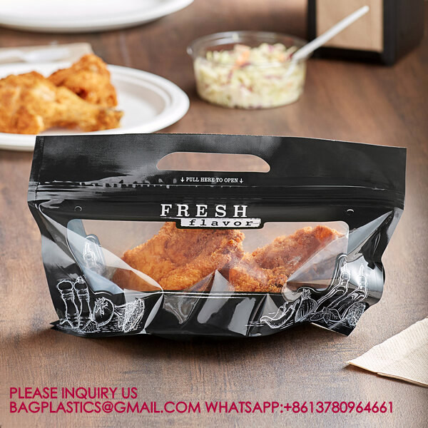 Plastic Food Delivery Bags rotisserie chicken bags, Chicken package, chicken pouch bags