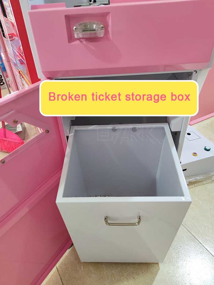 250W Ticket Eater Machine Automatic Ticket Eating Cutting Machine