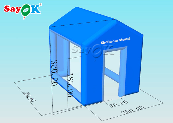 Inflatable Emergency Tent Antibacterial Inflatable Medical Tent For Anti Corona Virus Custom Size