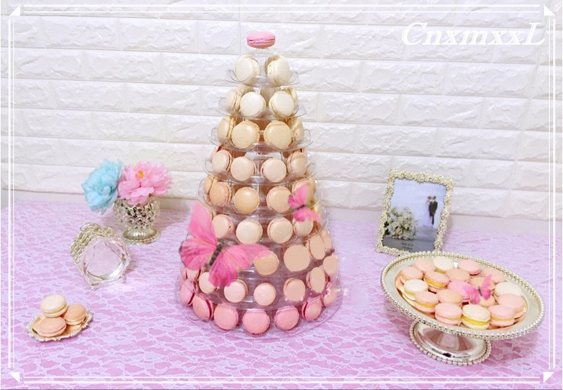 new style 10 tier macaron display tower stand