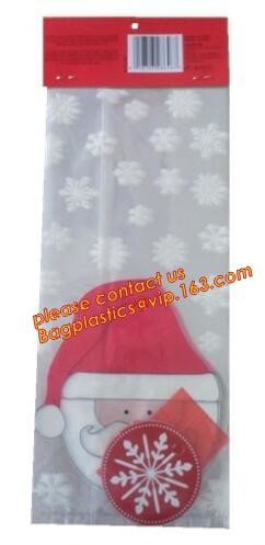 OPP plastic printing transparent sandwich goodie wedding christmas cookie packaging bread halloween candy bag bagease