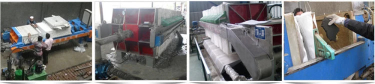Auto Chamber Once Open Fully Automatic Filter Press Siemens PLC Control