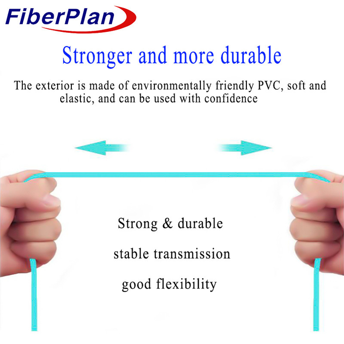 Mtp Mpo Fiber Jumper Cables PVC LSZH OM3 MPO MTP Fiber Optic Loopback With Low Insertion Loss