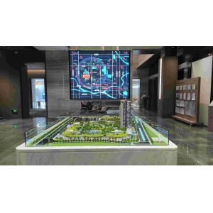 Buy cheap Residential Architectural Site Model Real Estate Scale Model 1:150 product