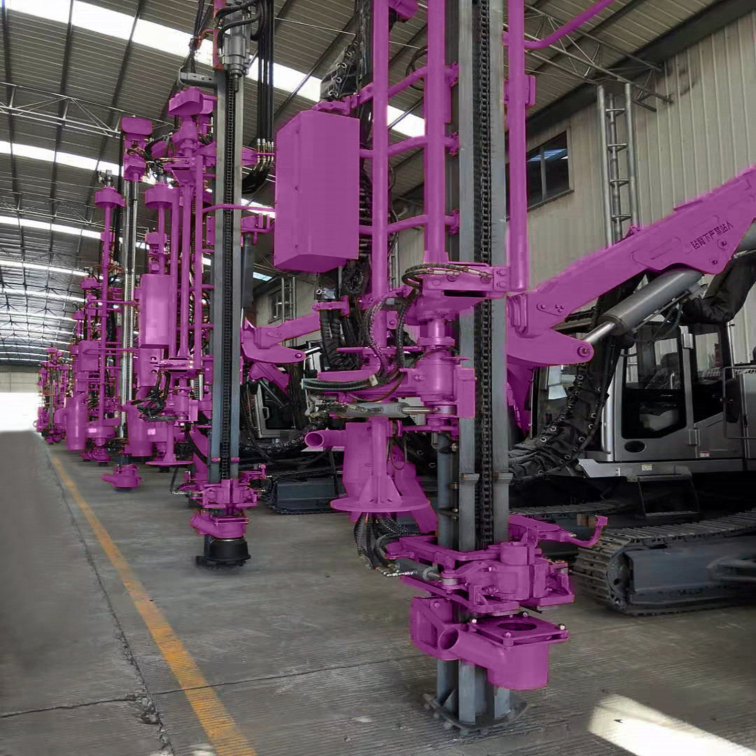 Top Hammer Hydraulic Drilling Rig Blast Hole 24m Deep Crawler Mining DTH Drilling Rig