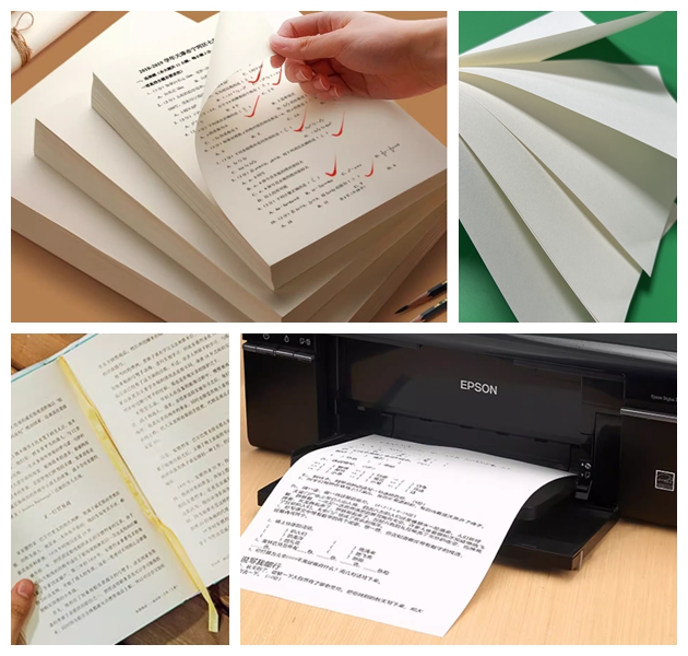 75g 85g Good Printable Book Paper For Printing and Public Industrial 787 x 515mm 