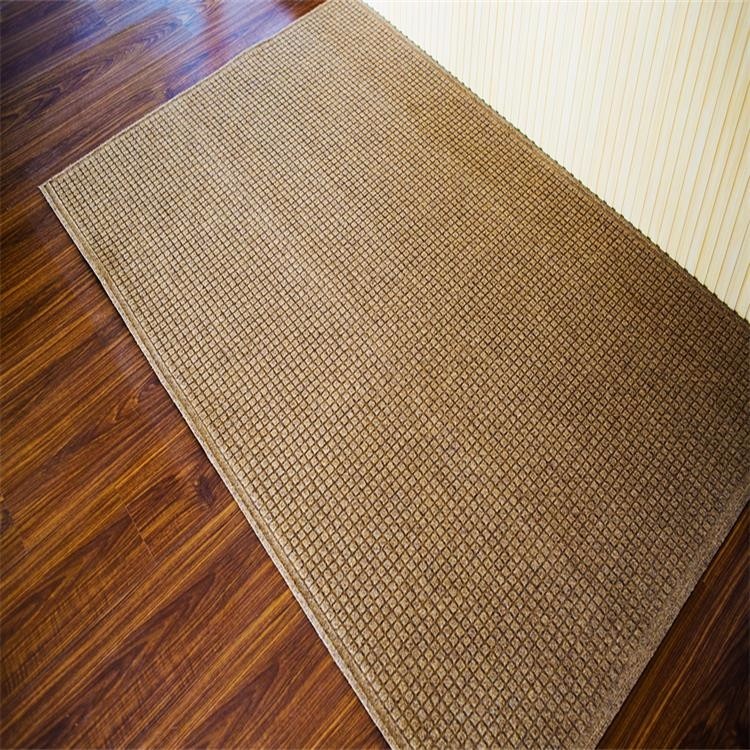 Wholesales pineapple lines pattern nylon kitchen mat