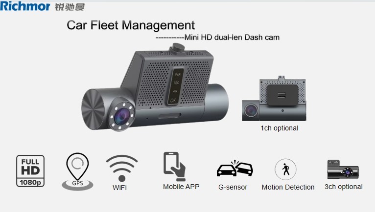 Car Reversing Aid Active Satety System For Taxi Bus Truck Support Live Video