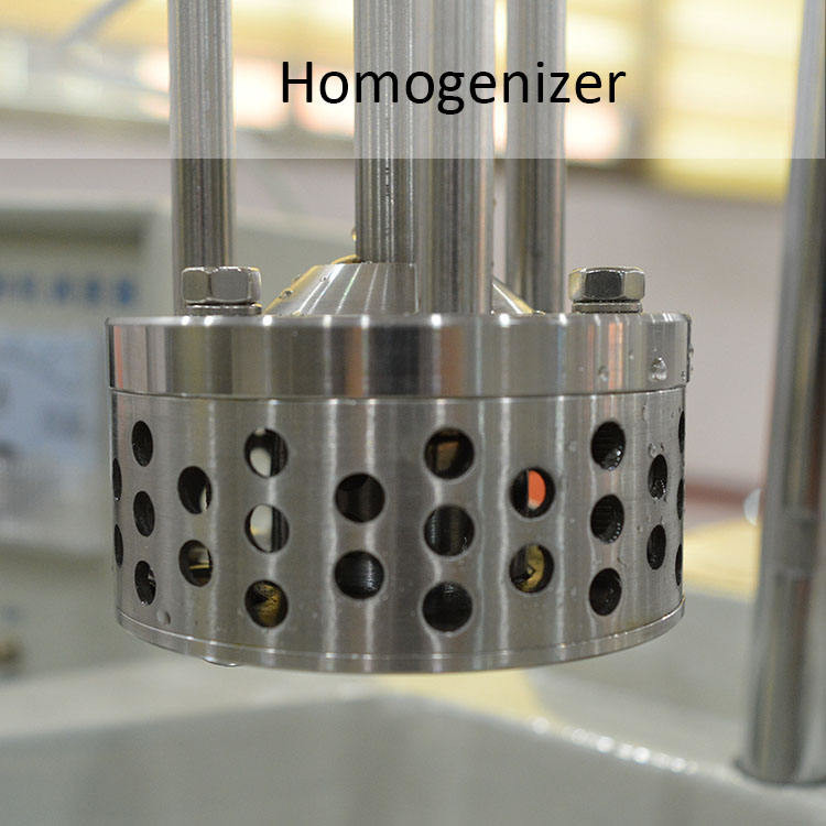 Stainless Steel 304 / SUS316L Cosmetic 5000ml Volume Small Milk Homogenizer