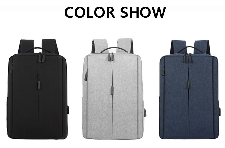Sympathybag New Backpack Men's Business Computer Bag Large Capacity Usb Charging Backpack Leisure School Bag