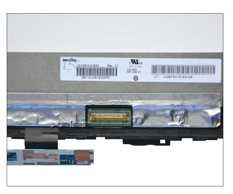 14" FHD 30 Pins LCD Touch Screen Assembly For HP Elitebook 840 G5 N140HCA-EAC