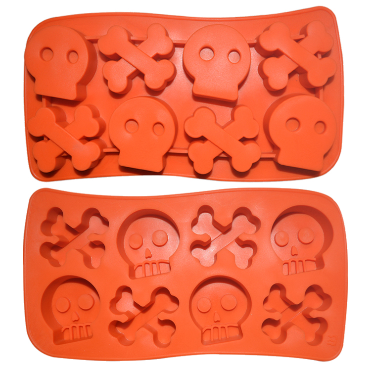 Orange Fondant Silicone Cake Mold Customized Sizes Sustainable For Decorating