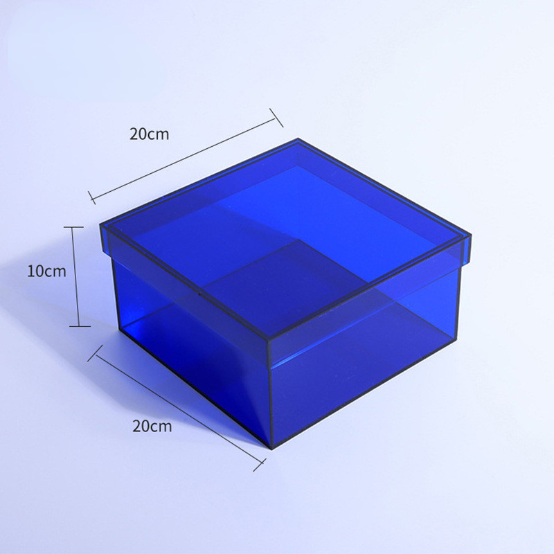Versatile Acrylic Storage Box Organizer Snacks Or Chocolate Box For Home Use