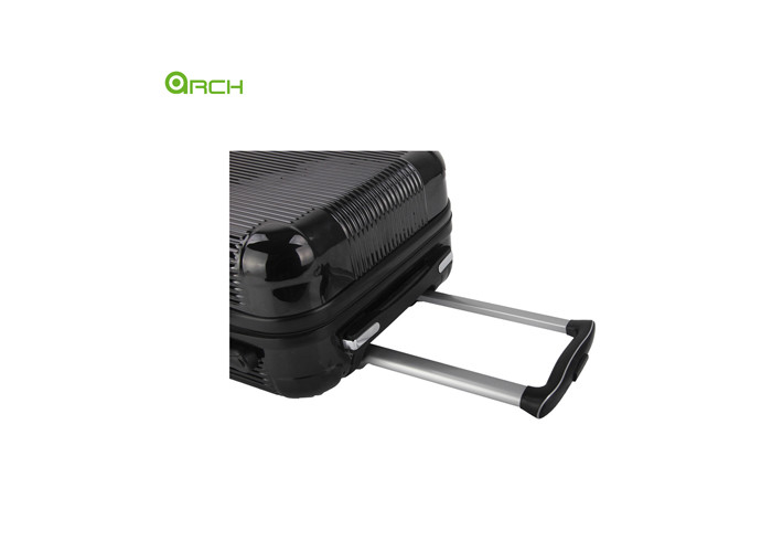 Double Zipper ABS Trolley Lightweight Hardside Suitcase