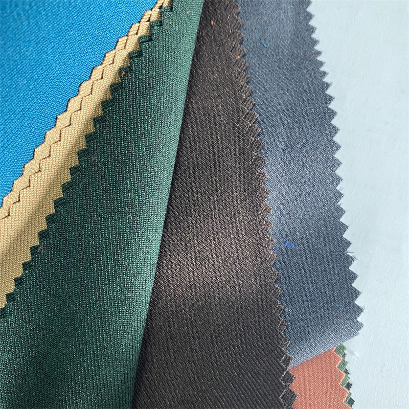 100% Recycled Polyester Twill Imitated Woolen Fabric for Formal Suiting Customizable