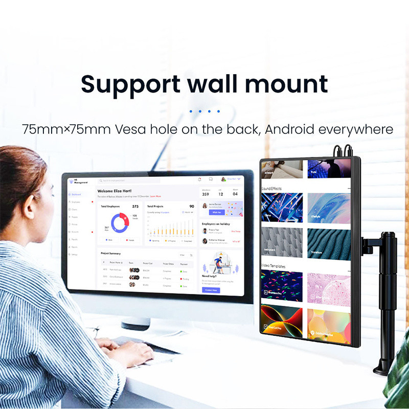 Factory Sale 21.5 Inch LCD Monitor White Wall Mounted Desktop Computer Medical LCD Monitor