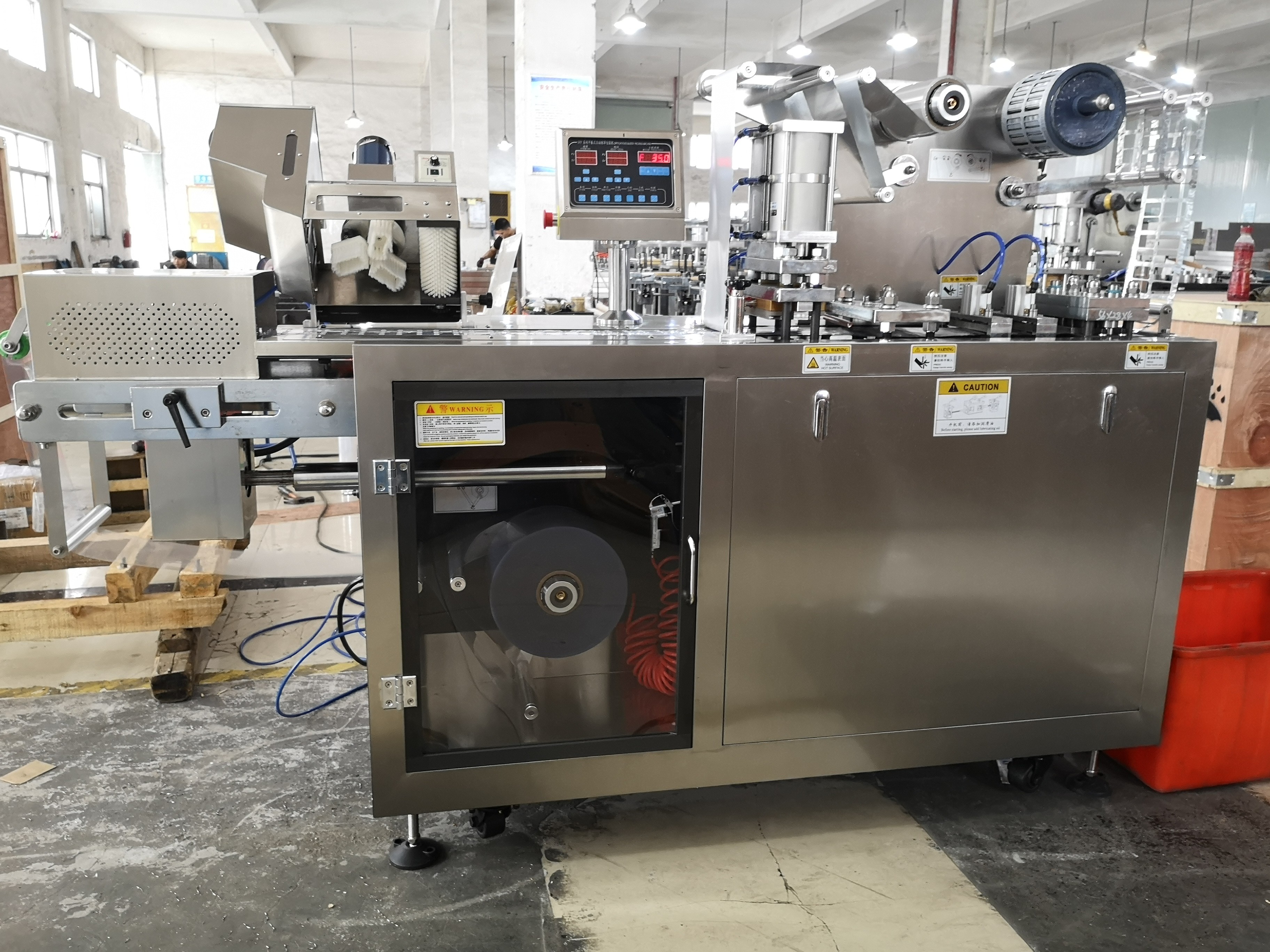 Flat Alu Alu Blister Alu Pvc Blister Packaging Machine Equipment