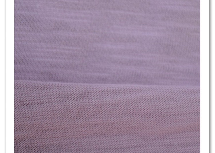 Stock 21s 26S slub cotton plain jersey men's and women's fashion T-shirt casual wear fabric